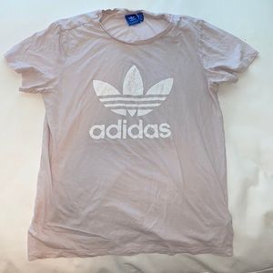 Womens adidas light pink top user size small